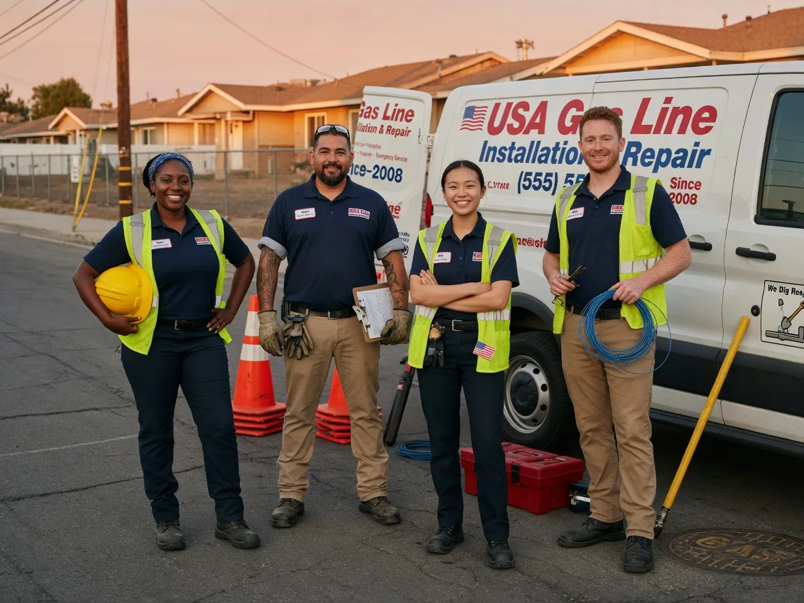 Gas Line Installation company in Dundee, OH